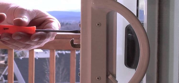 Balcony Door Lock Repair NE Calgary