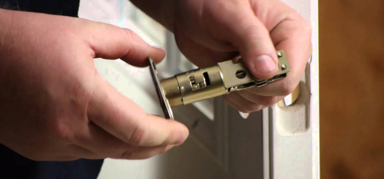 Front door lock repair in NE Calgary