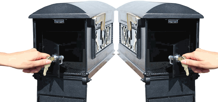 NE Calgary Residential Mailboxes With Lock